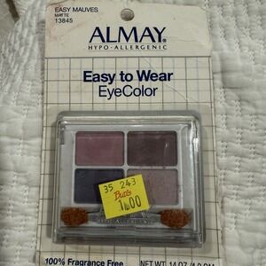 ALMAY Easy To Wear  EYE COLOR  NOS Mauves Matte 13845 Vtg NEW Sealed EyeShadow